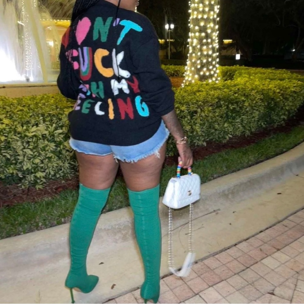 All In My Feelings Baddie Sweater - Picture 7 of 7